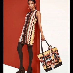 Missoni bag and dress (size medium).